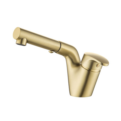 Single-Hole Single-Handle Bathroom Faucet