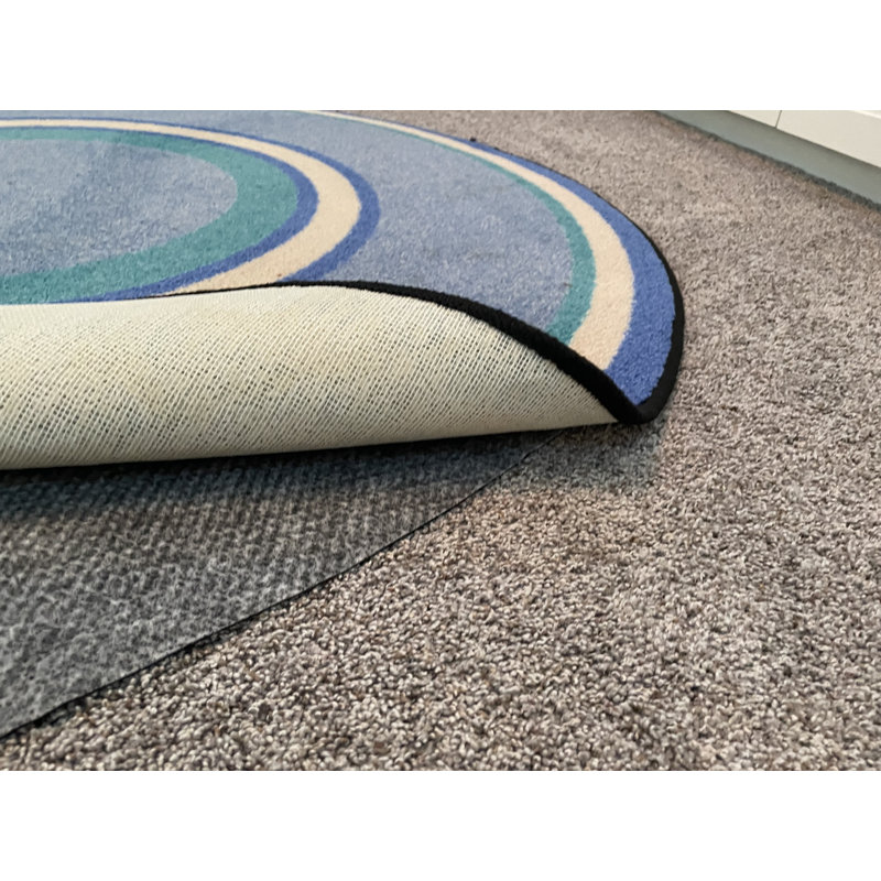 Sous-tapis antidérapant réversible Barella (0,25 po), Rond 3 pi x 3 pi