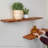 Arzi Pine Solid Wood Live Edge Shelf