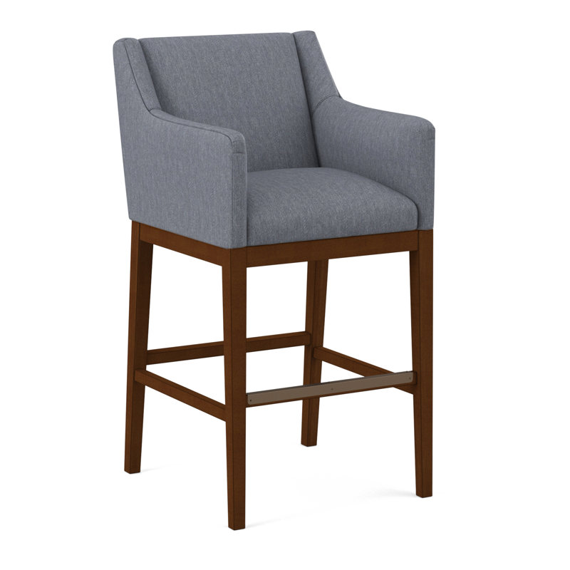 Upholstered Stool, 61527-88, English Saddle