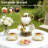 European adult ceramic tea set