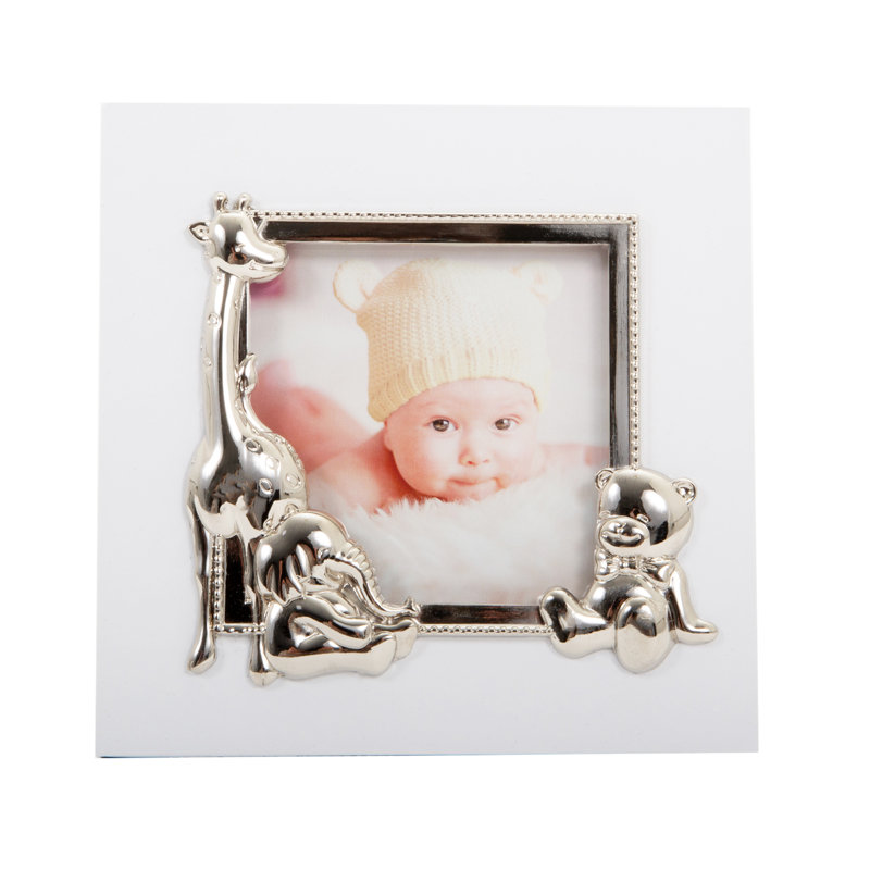 Lanning White Metal Picture Frame