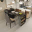 Îlot de cuisine l 31,4 po avec table de salle à manger extensible pour 2 à 4 personnes, tablettes ouvertes, tiroir de rangement et armoire