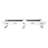 Holmestrand 40'' 5 -Light Fixed Track Track Kit with Dimmable and Adjustable Head-917232556-917232557
