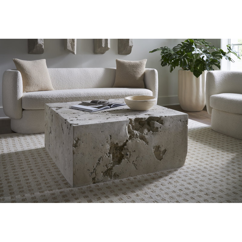 Formation Coffee Table, Square, Roman Stone