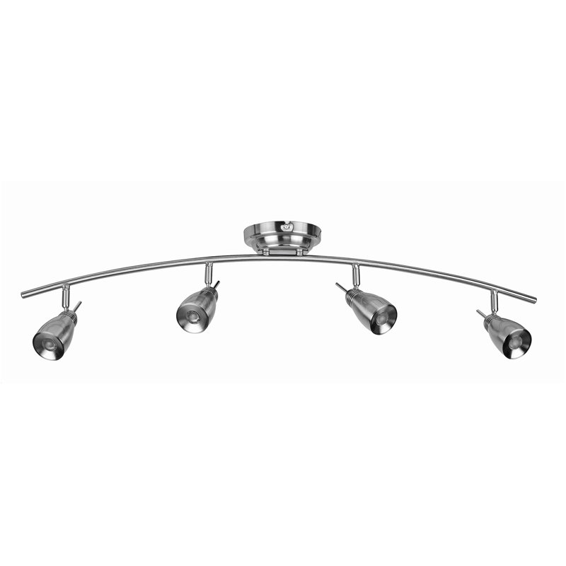 Satellite 34.94'' 4 -Light Track Track Kit with Dimmable
