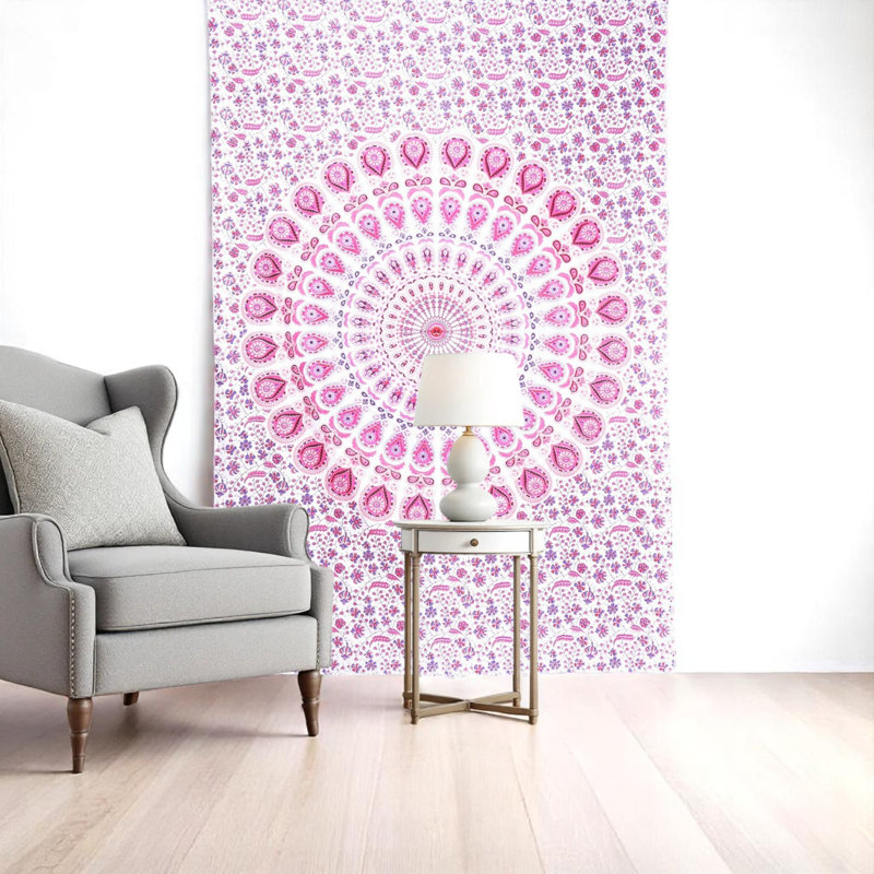 Tapisserie 80 po x 56 po Mandala