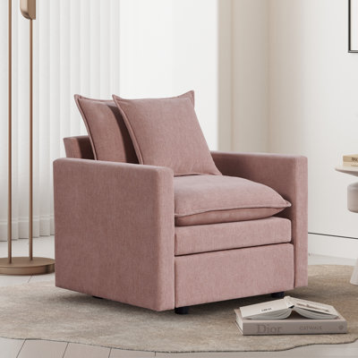 Fauteuil en chenille