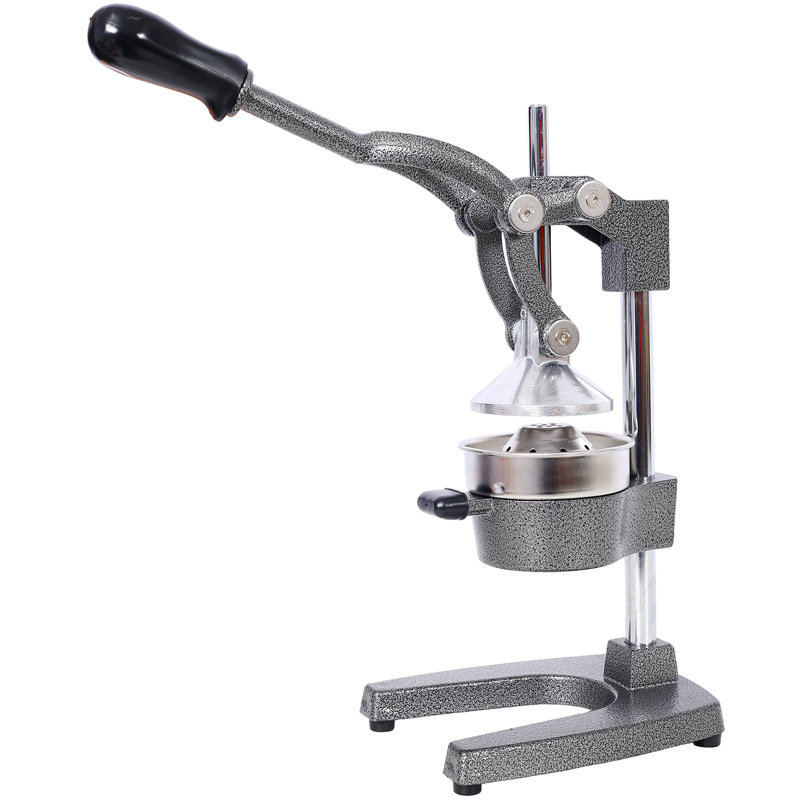 1 Unit Heavy-duty Cast Iron Citrus Juicer, Extra-large Hand Press – Perfect For Fresh Orange/lemon/lime Juice, Commercial Grade, Easy To Clean (dishwasher-safe Parts), Effortless Lever Design