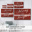 Red Merry and Bright-Gallery Wrapped Canvas-537608010