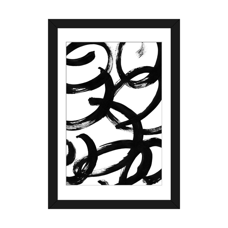 « fouillis » par melissa selmin, reproduction d’impression sur toile tendue, H 24 po x l 16 po x P 1 po, Blanc