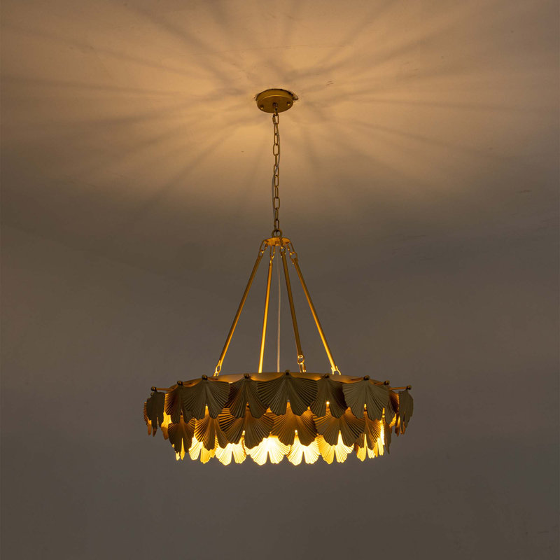 Lustre gradué à 8 lumières à intensité variable Joanann