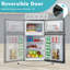 3,2 pieds cubes Mini réfrigérateur compact avec thermostat réglable Ft