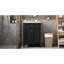 Meuble-lavabo 24 po avec 2 portes et tiroir escamotable, armoire de rangement de salle de bain avec lavabo, portes à fermeture en douceur avec organisateurs-523578259