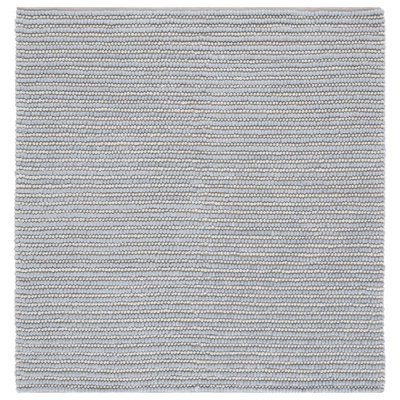 Natura 287 Flatweave Wool/Cotton No Pattern Rug in Light Blue/Ivory