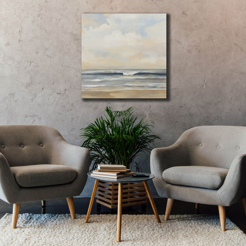 «Haze» par Silvia Vassileva, art mural sur toile, H 37 po x l 37 po x P 1,5 po