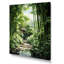 «Jade Journey Green Forest I», reproduction sur toile-1201724693-1201726185