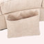 Chaise longue en lin, chaise longue moderne pour bureau ou salon-88101029
