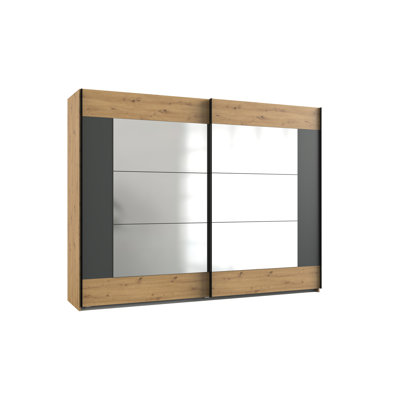 Loftis 2 Door Metal Wardrobe