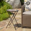 Table de bout en argent
