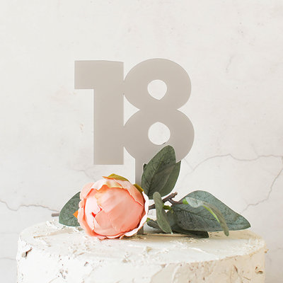 The Party Aisle Cake Topper