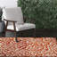 Tapis orange / blanc Del Mar-25816026