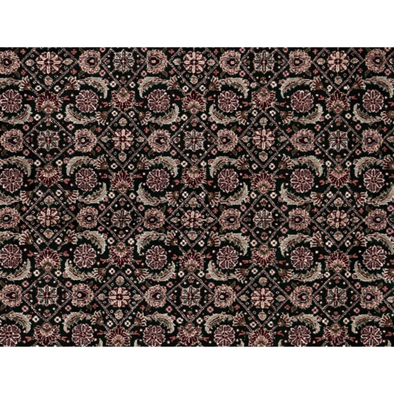 High-Quality Hand-Knotted Green And Red Area Rug