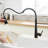 Contemporary Black Kitchen Faucet - Pull Out For Smooth Water Flow Sink With Build Reliable Performance-319005124