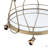 Round Serving Cart