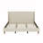Upholstered Platform Bed With Wingback Headboard-1190642009-1190642004