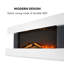 Studio Klarstein 132cm W Electric Fireplace