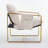 Upholstered Metal Frame Armchair set of 2-759787475-759787473