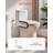 Toilet Safety Rail, 30 Inch U-Shaped Handicap Grab Bar, Foldable Senior Safety Pole, Flip Up Toilet Grab Bars With Anti-Slip Handle, 300 Lbs Load Capacity Security Handrail With Paper Holder-123055270