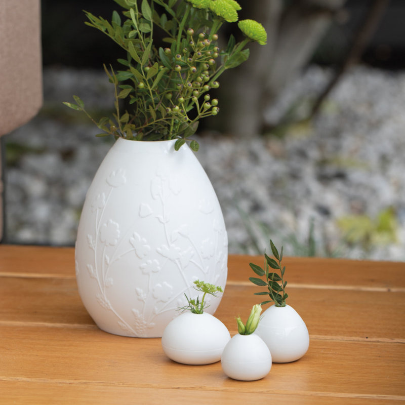 Mini vases en porcelaine - ensemble de 3