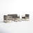Lane 4-Person Patio Conversation Set with Acrylic Cushions-1385738568-1385738571