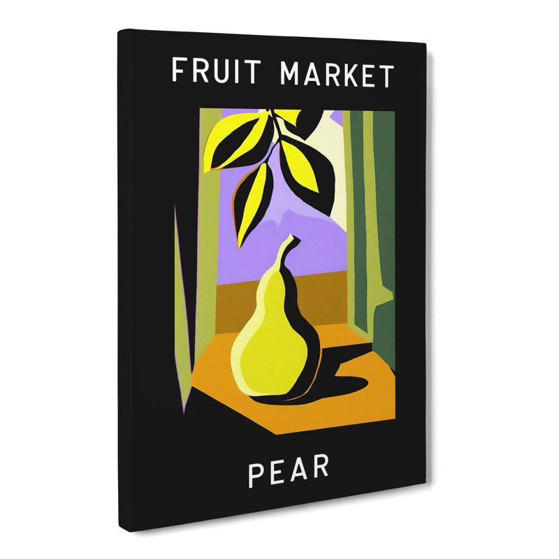Pear Fruit Market Exhibition Vol.7 - Wrapped Canvas, 91cm H x 60cm W x 3cm D