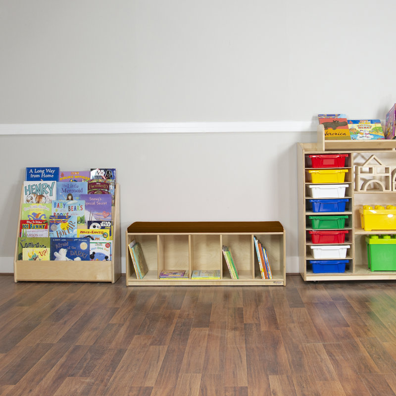 Vinyl Upholstered Storage Bench