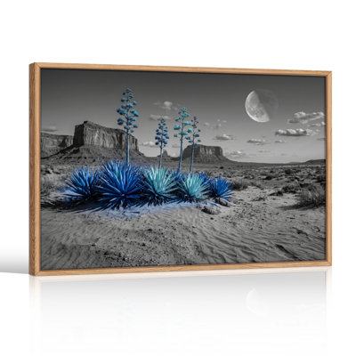 Ensemble de 1 tableau sur toile « Lune du désert »