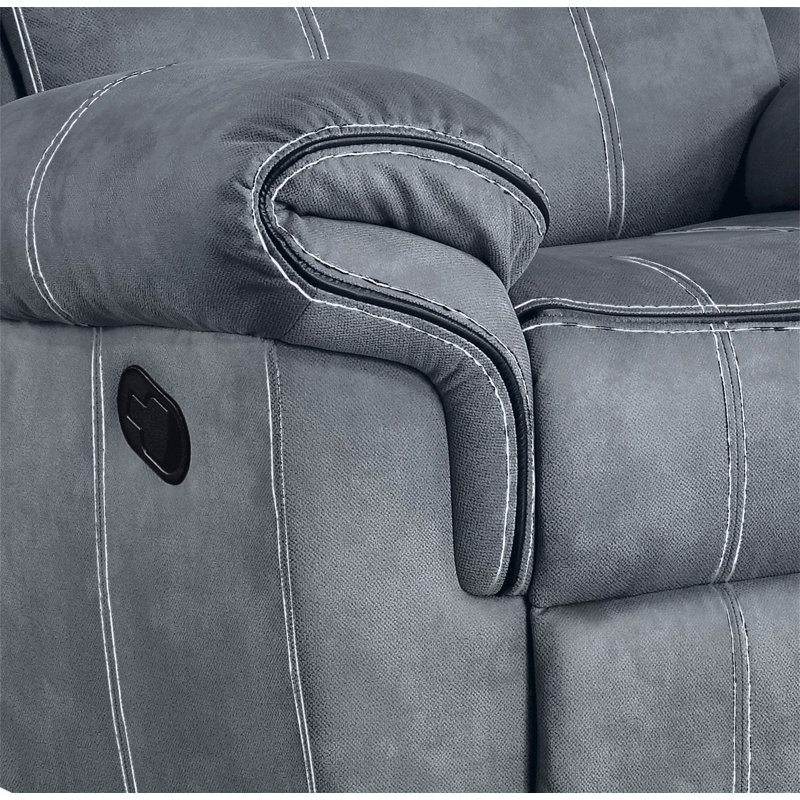 Fauteuil inclinable Zubaida, Gris