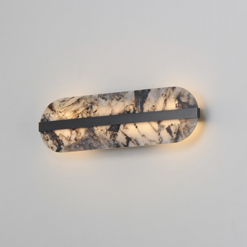 Stonewall 1 - Light LED Flush Mounted Sconce