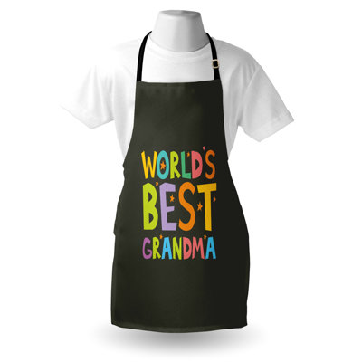 No Pattern Bib Apron
