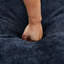Canapé modulaire à 4 places avec 2 repose-pieds et canapé-lit en chenille Comfy Cloud