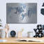 «Blueprint World Map Lets Go» par Sue Schlabach, art mural en métal-1597131055