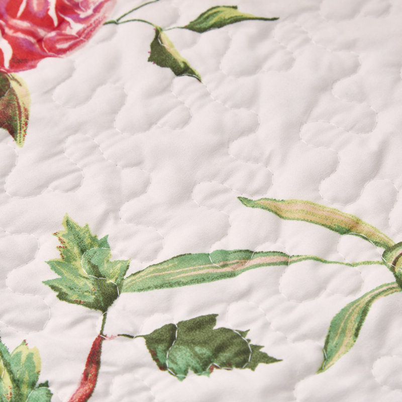 Chemin de table romantique à motif floral Roses - 13 po x 54 po, 13 po x 72 po