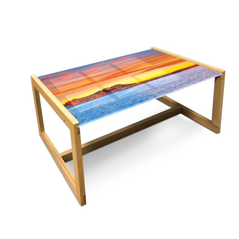 Ingetrud Sled Coffee Table, 90cm H x 62cm W x 40cm D