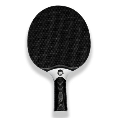 Bonoboo Charcool Black Outdoor Table Tennis Paddle - Gift Ping Pong Racket