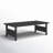 Everlee 15" H x 48" W Rectangular Metal Outdoor Coffee Table-1461138364