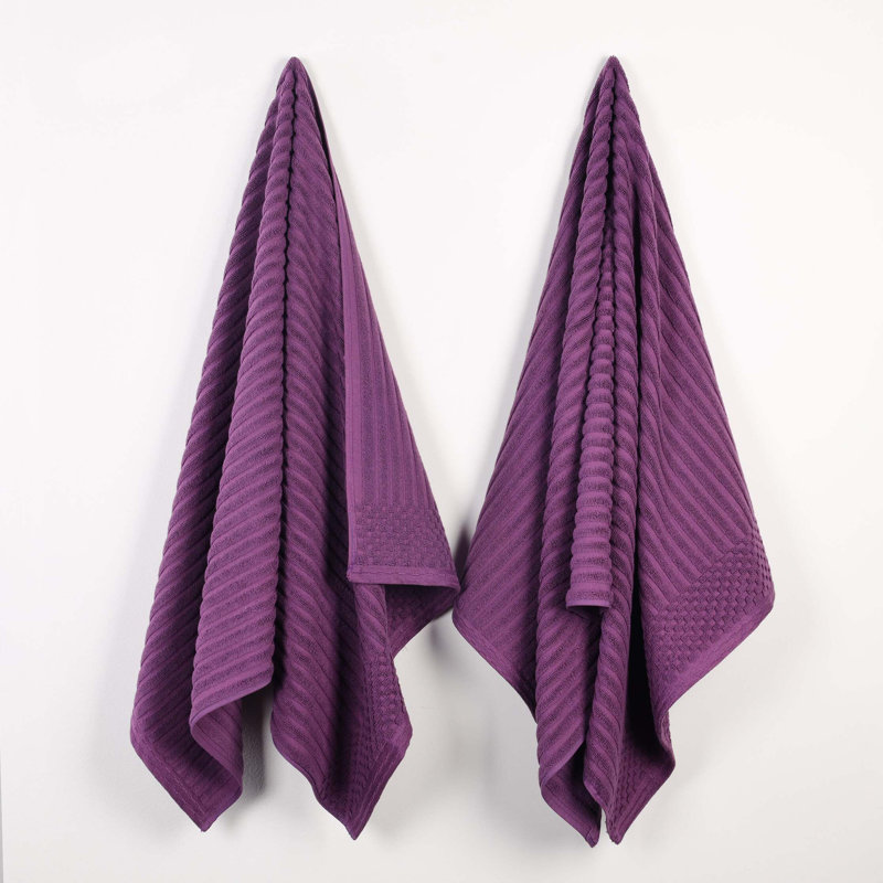Ensemble de draps de bain Ruvins, Mauve