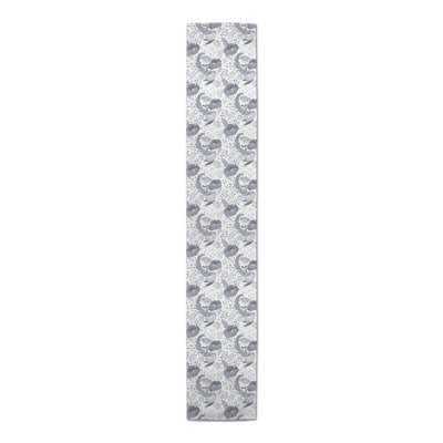 Simple Floral Yellow 4 Table Runner
