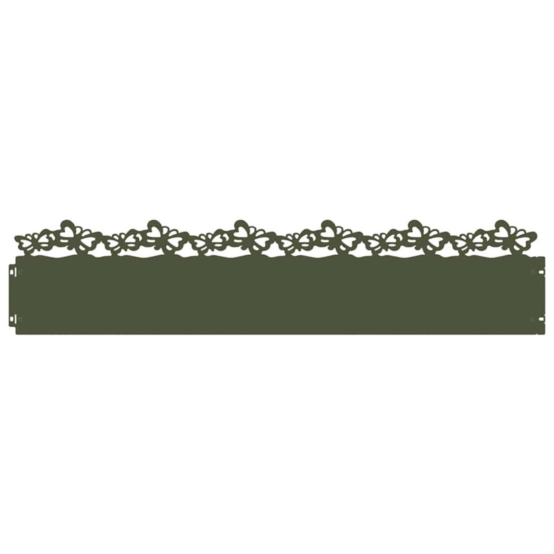 22cm H x 103cm W Steel Hardware, Olive Green